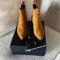 Coach Shoes | Coach Suede Ankle Boots Size 7 | Color: Tan | Size: 7