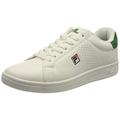 FILA Herren Crosscourt 2 F Low Sneaker, White-Verdant Green, 41 EU