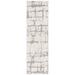 White 96 x 27 x 0.65 in Indoor Area Rug - Martha Stewart Rugs Martha Stewart 4533 Area Rug In Light Grey/Ivory Cotton/Wool | Wayfair MSR4533F-28