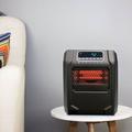 Lifesmart Portable 1,500 Watt Electric Infrared Cabinet Heater | 12.1 H x 9.72 W x 11.57 D in | Wayfair LS-HT1188