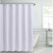 Laura Ashley Solid Color Single Shower Curtain + Hooks Cotton Blend in Blue/White | 72 H x 72 W in | Wayfair LAC014952