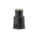 Hinkley Flare Black Hardwired Integrated LED Metal Well Light Metal/Steel in Black/Gray | 5.75 H x 2.75 W x 2.75 D in | Wayfair 15710SS