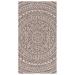 Brown/White 27 x 0.25 in Area Rug - Bungalow Rose Amedee Floral Light Beige/Light Brown Indoor/Outdoor Area Rug | 27 W x 0.25 D in | Wayfair