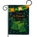 The Holiday Aisle® Avo 2-Sided Polyester 18.5 x 13 in. Garden Flag in Black/Green | 18.5 H x 13 W in | Wayfair FCF903976904446CA34C78E2313FE699