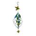 Arlmont & Co. Cylis Double Layer Hummingbird Hanging Wind Twirler Resin/Plastic | 31.1 H x 7.87 W x 7.87 D in | Wayfair