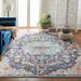 Black/Blue 48 x 0.2953 in Indoor Area Rug - Langley Street® Felty Oriental Power Loom Polypropylene Area Rug in Black/Teal | Wayfair