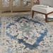 Blue/Gray 60 x 0.3 in Indoor Area Rug - Langley Street® Felty Oriental Blue/Gray/Beige Area Rug | 60 W x 0.3 D in | Wayfair