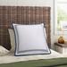 Sand & Stable™ Delaware Square Cotton Pillow Cover Cotton in Blue | 26 H x 26 W in | Wayfair FFFDA09E9CB7416EBA3DD80605088356