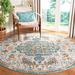 Blue 108 x 0.3 in Indoor Area Rug - Langley Street® Felty Oriental Gray/Light/Orange Area Rug | 108 W x 0.3 D in | Wayfair