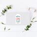 The Holiday Aisle® Custom Self Adhesive Classic Merry Christmas Holly Wreath Name Labels | 2 H x 3.75 W x 0.01 D in | Wayfair