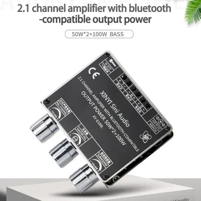 HIFIDIY LIVE E100L E30H – amplificateur numérique 2.1 canaux Bluetooth 5.0 puissance Audio stéréo