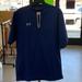 Under Armour Jackets & Coats | Mens Under Armour Blue Short Sleeve Jacket With 1/4 Zipper. Zipper On Both Sides | Color: Blue | Size: L