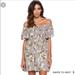 Free People Dresses | Free People Floral Strapless Dress | Color: Purple/White | Size: Xs