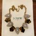 J. Crew Jewelry | J. Crew Statement Necklace | Color: Brown/Gold | Size: Os