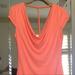 Victoria's Secret Dresses | Drape Neck T-Back Dress Peach Size S | Color: Red | Size: S