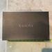 Gucci Other | Gucci Shoebox Storage Empty Brown Box 12” X 7” | Color: Brown/Gold | Size: 12” X 7” Approx