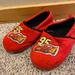 Disney Shoes | Disney Lightning Mcqueen Toddler Slippers. | Color: Red | Size: 9.5b