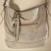 Coach Bags | Coach Off White Leather Shoulder Bag | Color: White | Size: Os