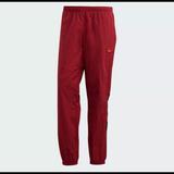 Adidas Pants | Adidas Originals Balanta 96 Retro Men Track Pants Burgundy Red Fm3876 Size L | Color: Red | Size: L