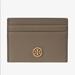 Tory Burch Accessories | Brand New - Tory Burch Robinson Card Case Gray Heron | Color: Gray | Size: Os