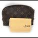 Louis Vuitton Bags | Louis Vuitton Brown Pouch Pochette Monogram Cosmetic Bag | Color: Brown/Tan | Size: Os