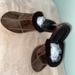 Coach Shoes | Coach Womens Aubrey Mules Platform Heels Brown Size 7.5b Used But New See Pict | Color: Brown | Size: 7.5