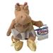 Disney Toys | Disney Store Ballerina Hippo Fantasia Bean Bag Beanie Plush Stuffed Animal Toy | Color: Cream/White | Size: Osg