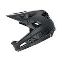 ABUS Fullface-Helm AirDrop MIPS - MTB: Downhill, Freeride und Enduro - Mountainbike-Helm mit optimierter Belüftung und Ambient Sound Channel - für Erwachsene, Schwarz, Größe S/M