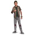 Disguise Zed Zombies Costume, Disney Zombies-2 Character Outfit, Kids Movie Inspired Shirt, Pants and Z-Band, Classic Child Size Small (4-6) (103879L) Green