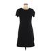 Old Navy Casual Dress - Shift: Black Solid Dresses - Women's Size Medium