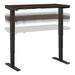 Move 40 Series by Bush Business Furniture 48W x 24D Electric Height Adjustable Standing Desk in Black Walnut with Black Base - Bush Business Furniture M4S4824BWBK