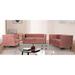 Willa Arlo™ Interiors Rubio 3 Piece Velvet Living Room Set Velvet | 30.32 H x 73.29 W x 30.31 D in | Wayfair Living Room Sets