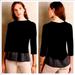 Anthropologie Sweaters | Anthro Angel Of The North Wool Cashmere Sweater | Color: Black/Gray | Size: 2