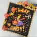 Disney Accessories | Disney Parks Halloween Candy Bag And Halloween Light Up Necklace | Color: Black/Orange | Size: Os