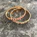 Coach Jewelry | Coach. Set Of 2 Bangle Bracelets. Pink And Gold | Color: Gold/Pink | Size: Os