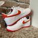 Nike Shoes | Mint Condition Worn Once Orange Air Force 1s | Color: White | Size: 9.5