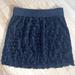 Free People Skirts | Free People Mini Skirt Black - Size Small | Color: Black | Size: Xs