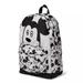 Disney Bags | Disney Mickey Mouse Allover Design Black And White Backpack By Deborah S | Color: Black/White | Size: 18'' H X 15 3/4'' W X 2 3/8'' D