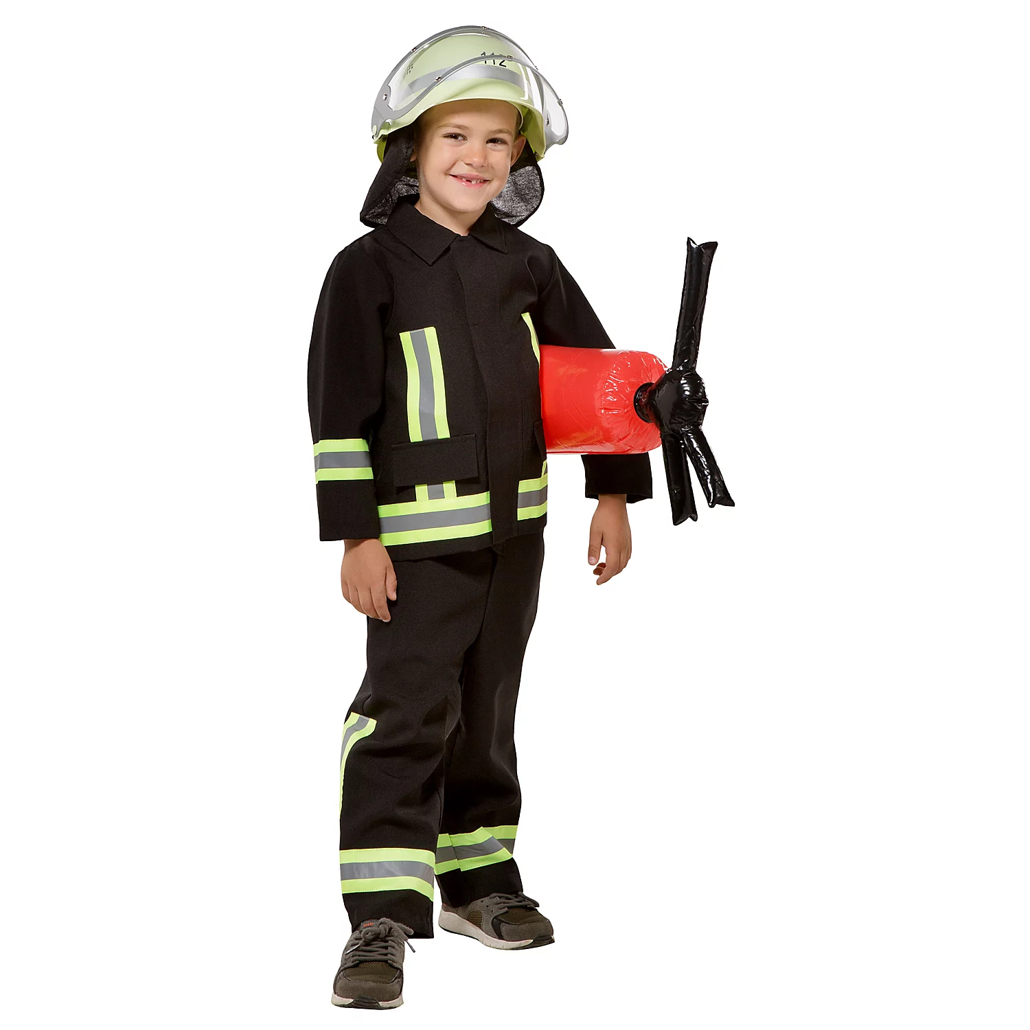 Feuerwehrmann Fire Kostüm für Kinder Image