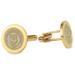 Gold UChicago Maroons Logo Cufflinks