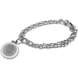 Women's Silver Georgetown Hoyas Charm Bracelet