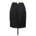 ABS Allen Schwartz Casual Skirt: Black Solid Bottoms - Women's Size 10