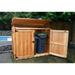 Outdoor Living Today 6 ft. W x 3 ft. D Oscar Waste Management Bin Solid Wood in Brown | 58 H x 72 W x 36 D in | Wayfair OSCAR63