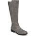 X-Trovert Wide Calf Riding Boots - Gray - LifeStride Boots