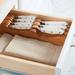 Sabatier In Drawer Knife Organizer, 7 Slots, Bamboo Knife Block, Kitchen Storage Holder for 7 Knifes Wood in Brown | Wayfair 5288907