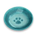 Tarhong Indigo Impressions Fish Pet Saucer,5.2",0.75Cup, Melamine, Set Of 2 Melamine, Silicone in Blue | 1.1 H x 5.2 W x 5.2 D in | Wayfair