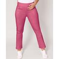 Blair DenimEase™ Flat-Waist Bootcut Jeans - Pink - 6P - Petite