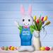 The Holiday Aisle® Inflatable Waving Easter Bunny | 24.8 H x 6.69 W x 13.39 D in | Wayfair 6279101ABC79442992C02522A84F2FB0