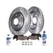 2008-2011 Mercedes ML550 Front Brake Pad and Rotor Kit - Detroit Axle