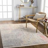 Gray 110 x 0.33 in Area Rug - Bungalow Rose Jazive Area Rug Polyester | 110 W x 0.33 D in | Wayfair 875AF81723BE4ABCBFF65F757E719170